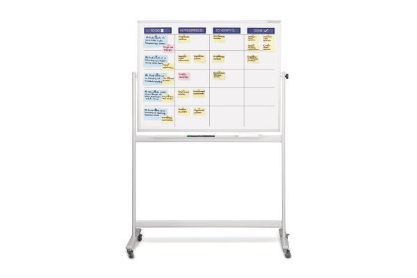 MAGNETOP. SCRUM Board 1200x900mm 1240499 Standard mobil inkl. Zubehör