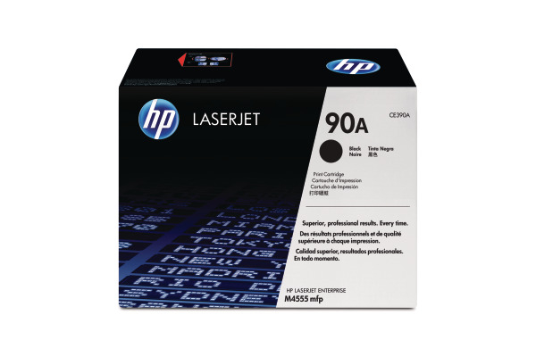 HP Toner-Modul 90A schwarz CE390A LaserJet M4555 10'000 Seiten