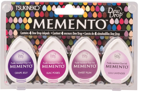 KNORR Stempelkissen Memento 3.5x5cm 211511941 multicolor 4 Farben
