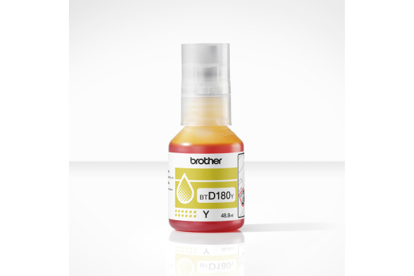 BROTHER Tintenflasche yellow BTD180Y DCP-T580DW 5000 Seiten