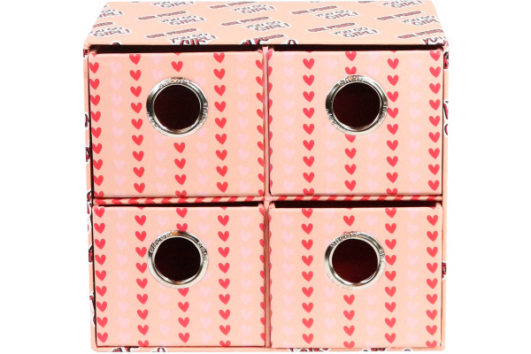 ANCOR Schubladen Box Girl Power 113099 4 Schübe