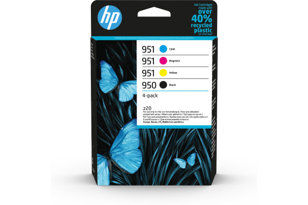 HP Combopack 950/951 CMYBK 6ZC65AE OJ Pro 8100 1000/700 S.
