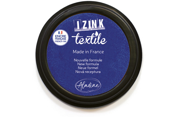 ALADINE Textilstempelkissen IZINK 19014 blau