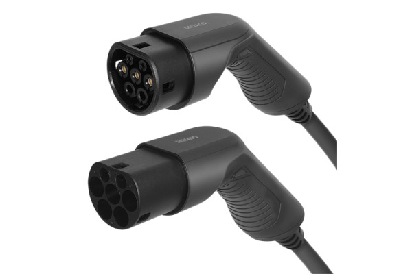DELTACO e-Charge,cable type 2-type 2 EV-32110 3 phase, 16A, 10M