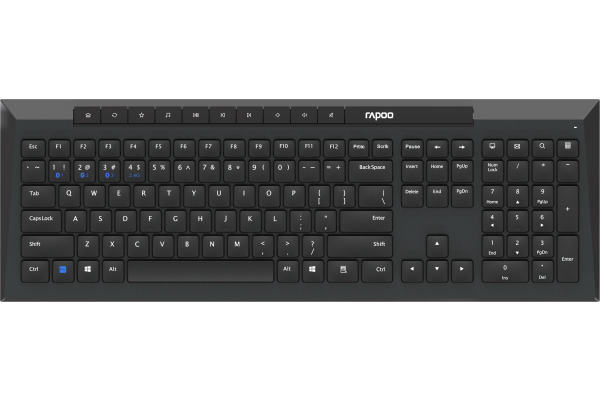 RAPOO 8210M Optical Deskset black 13572 Wireless Multi-Mode