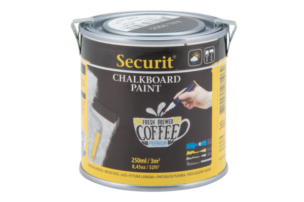 SECURIT Acryl-Kreidetafellack 250ml PNT-BL-SM schwarz
