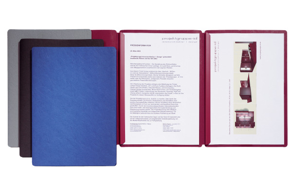 PAGNA Präsentationsmappe 22003-02 blau