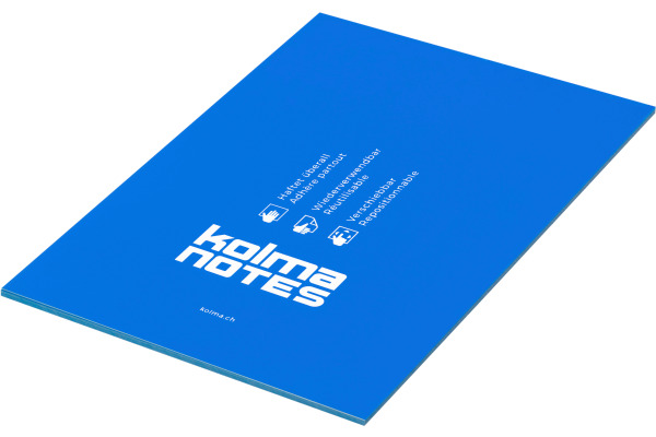 KOLMA kolma NOTES A5 13.005.05 1x50 Blatt blau