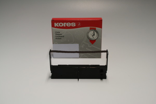 KORES Farbband Nylon schwarz R9/114 zu Epson ERC 32 13mm/8m