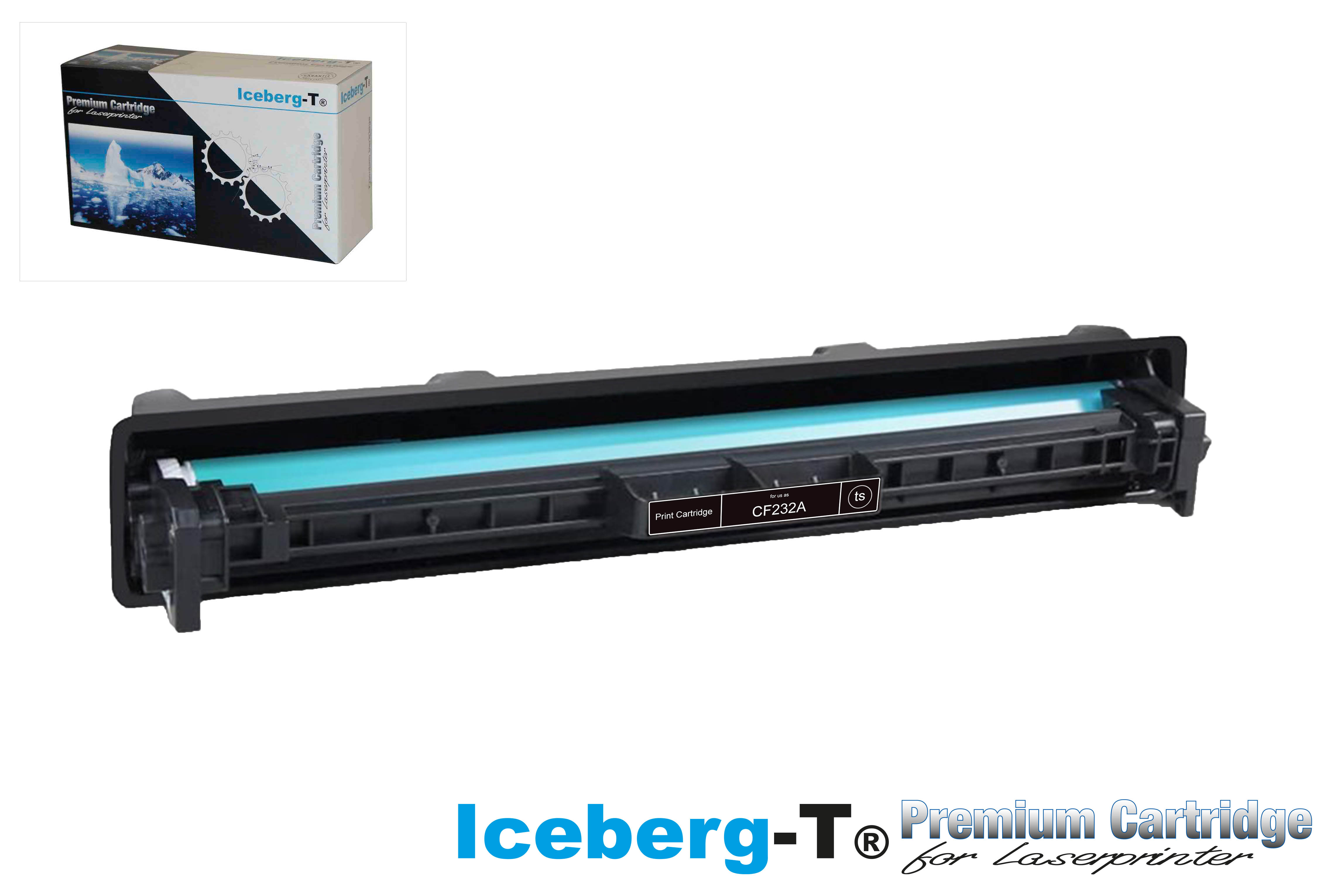 Iceberg-T Drum-Unit CF232A 23'000 Seiten, schwarz