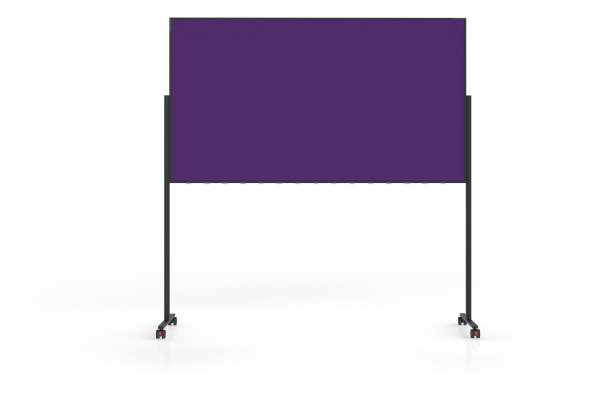 MAGNETOP. Design-Moderatorentafel VP 1181211 violett, Filz 1000x1800mm