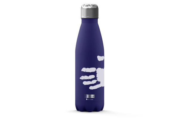 I-DRINK Thermosflasche 500ml ID0045 hell/dunkelblau