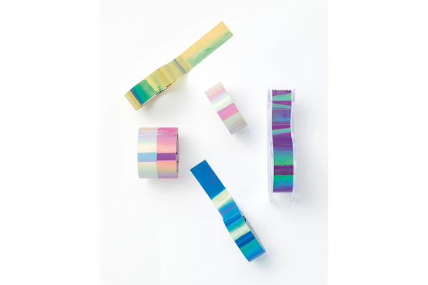 FOLIA Magic Rainbow Tape 12mmx2m 309 Irisierend 6 Stück