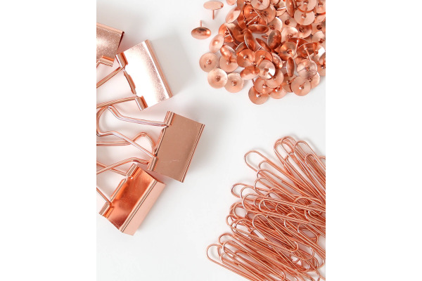 I AM CREA Clip Set Let`s Organize 4035.25 rosegold 208-teilig