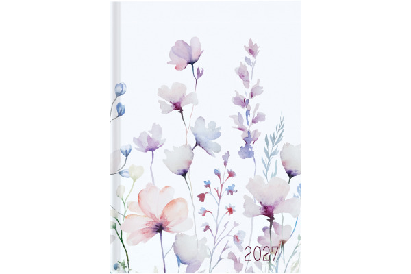 BIELLA Agenda Term 2027 808543720 1W/2S Wildflower 14.5x20.5cm