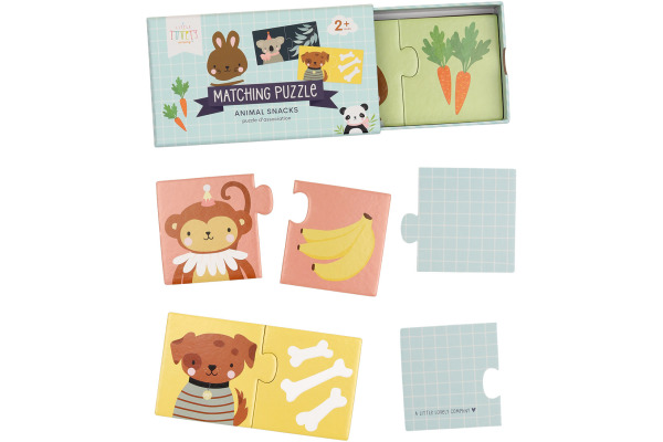 ALLC Puzzle PGMPAS07 Animal and Snacks 10-teilig