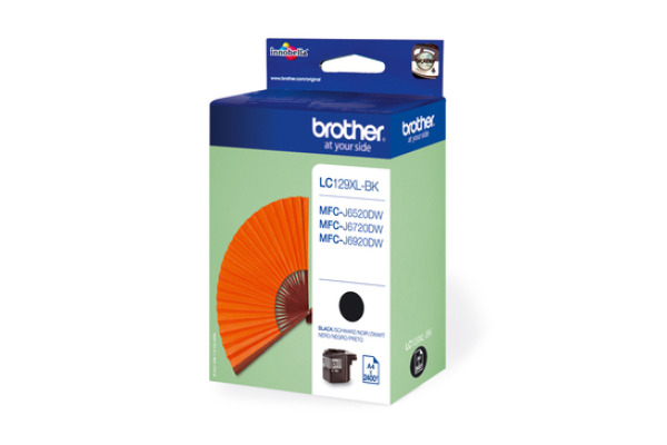 BROTHER Tintenpatrone XL schwarz LC-129XLB MFC-J6920 2400 Seiten