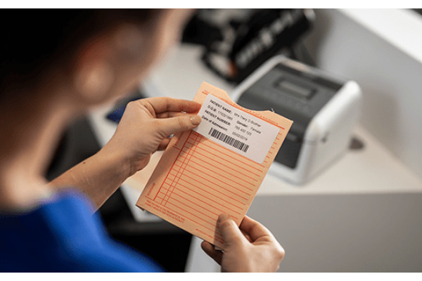 BROTHER Thermo-Etiketten 76x26mm BDE-1J0260TD-4410D 8 Rollen