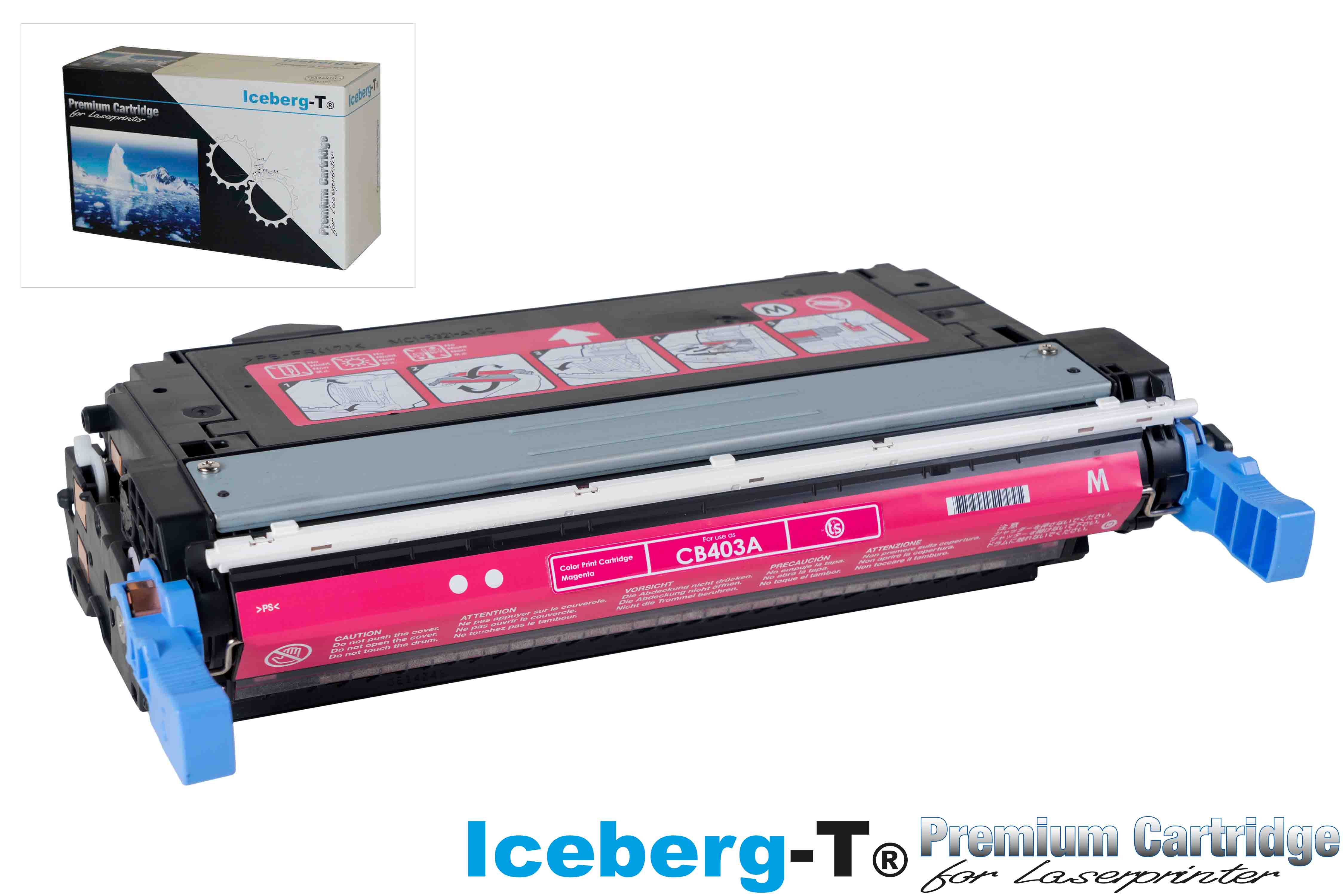 Iceberg-T Toner CB403A / 642A 7'500 Seiten, magenta