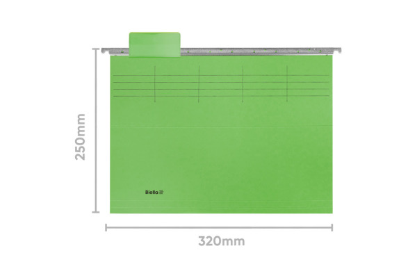 BIELLA Hängemappen-Set A4 27145531U hellgrün 32x25cm 5 Stück