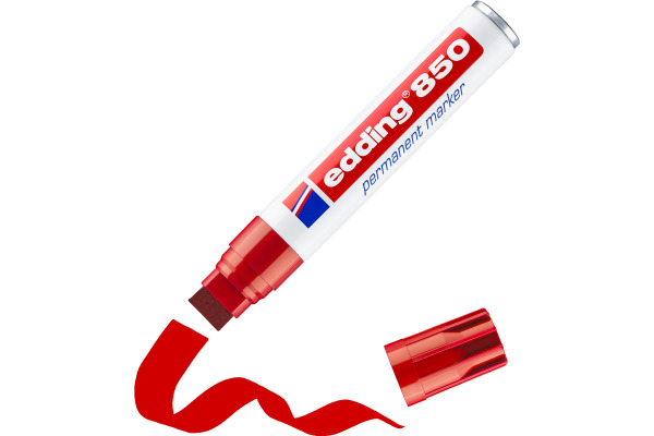 EDDING Permanent Marker 850 5-15mm 850-2 rot