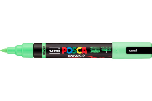 POSCA Brush Marker 1-4mm PC5BRLGRE hellgrün