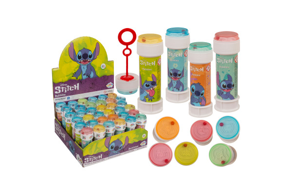 KOOLKIDZ Seifenblasen 60ml 3062863 4 assortiert, Lilo & Stitch