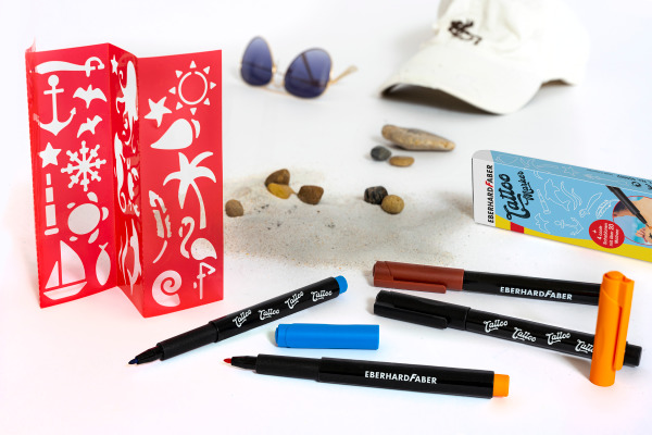 EBERHARD Tattoostifte Set 559502 Beach, 4 Farben