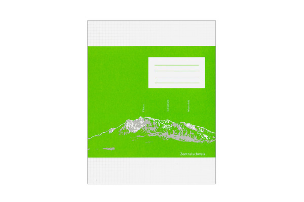 INGOLD-B. Heft UWS 17,5x22cm 02.9220.5 grau 80g 5x5mm kariert OR