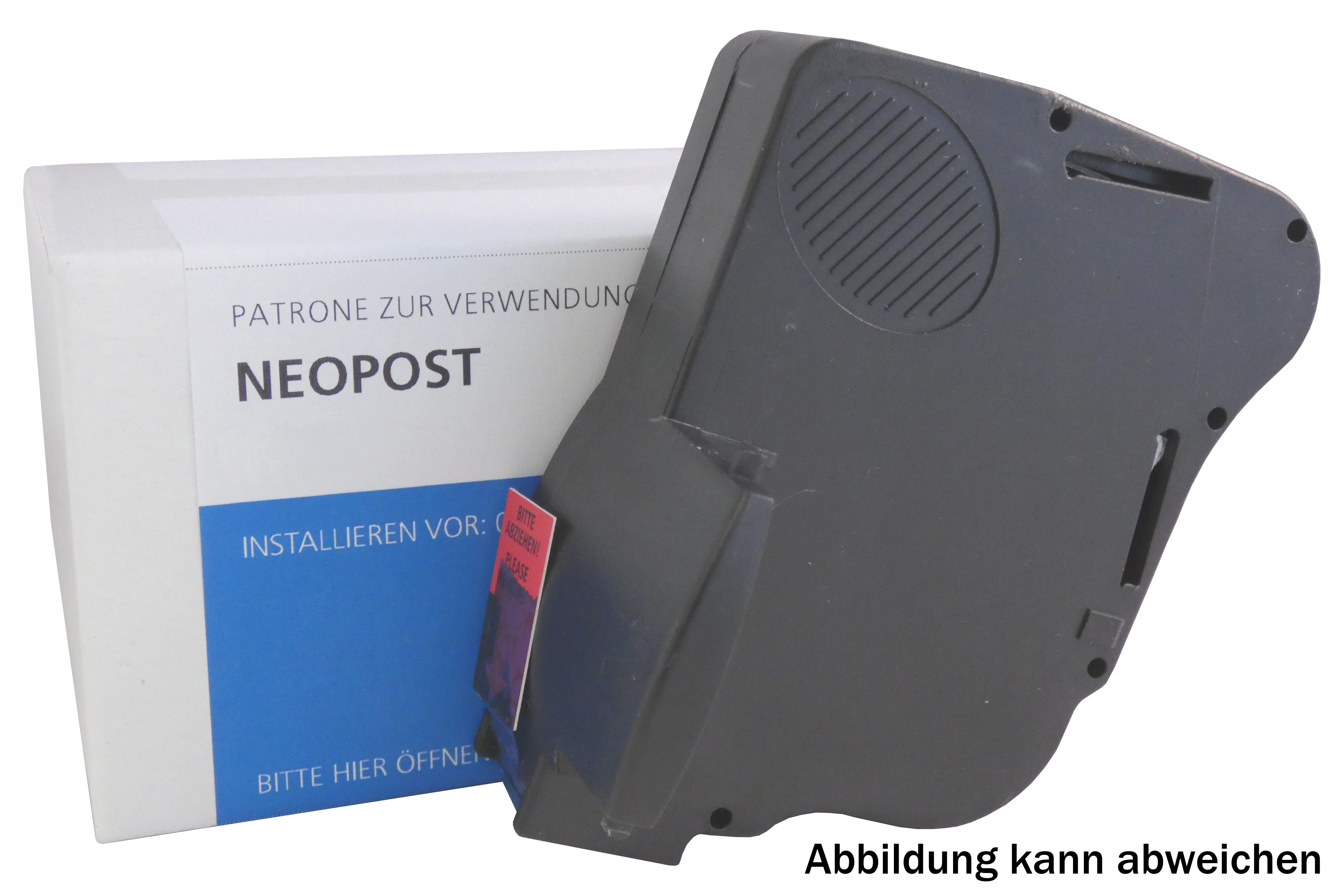 Frankierpatrone komp. zu Neopost IJ35 / IJ40 / IJ45 / IJ50 12'500 Seiten, blau (2x a 45ml)