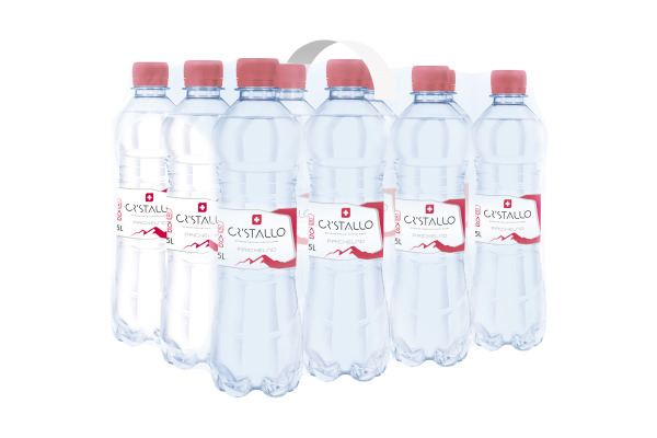 CRISTALLO rot, mit Kohlensäure, Pet 2113 50 cl, 12 Stk.