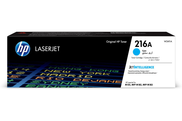 HP Toner-Modul 216A cyan W2411A CLJ Pro M155/182/183 850 S.