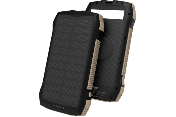 VINNIC Solar Powerbank 20'000 mAh VPSPBWC20 w/Fast Charge,Wireless Charg.