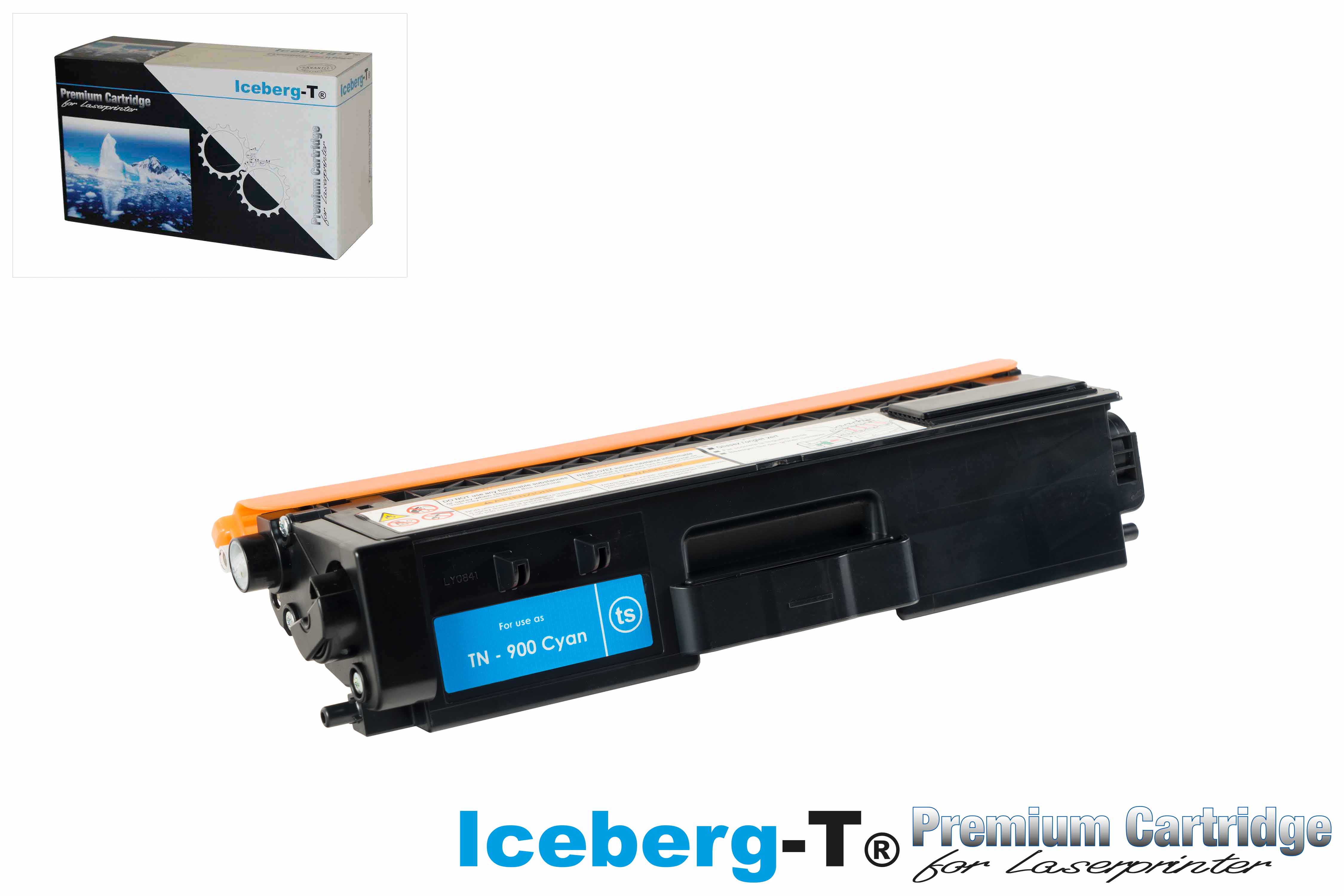 Iceberg-T Toner TN-900C 6'000 Seiten, cyan