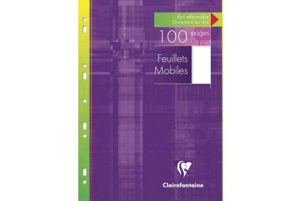 CLAIREFON Ringbucheinlagen A4 1733C liniert 50 Stück