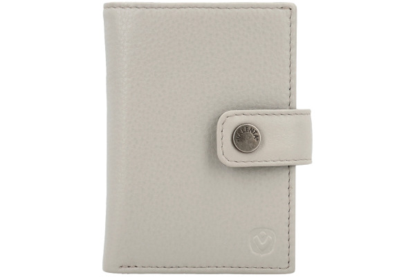 VALENTA Card Wallet Leather 588409 Luxe Off White