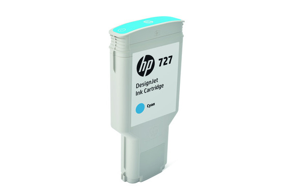 HP Tintenpatrone 727 cyan F9J76A DesignJet T930/T1500 300ml