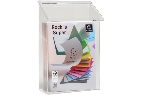 EXACOMPTA Prospektständer A5 66558D transparent vertikal