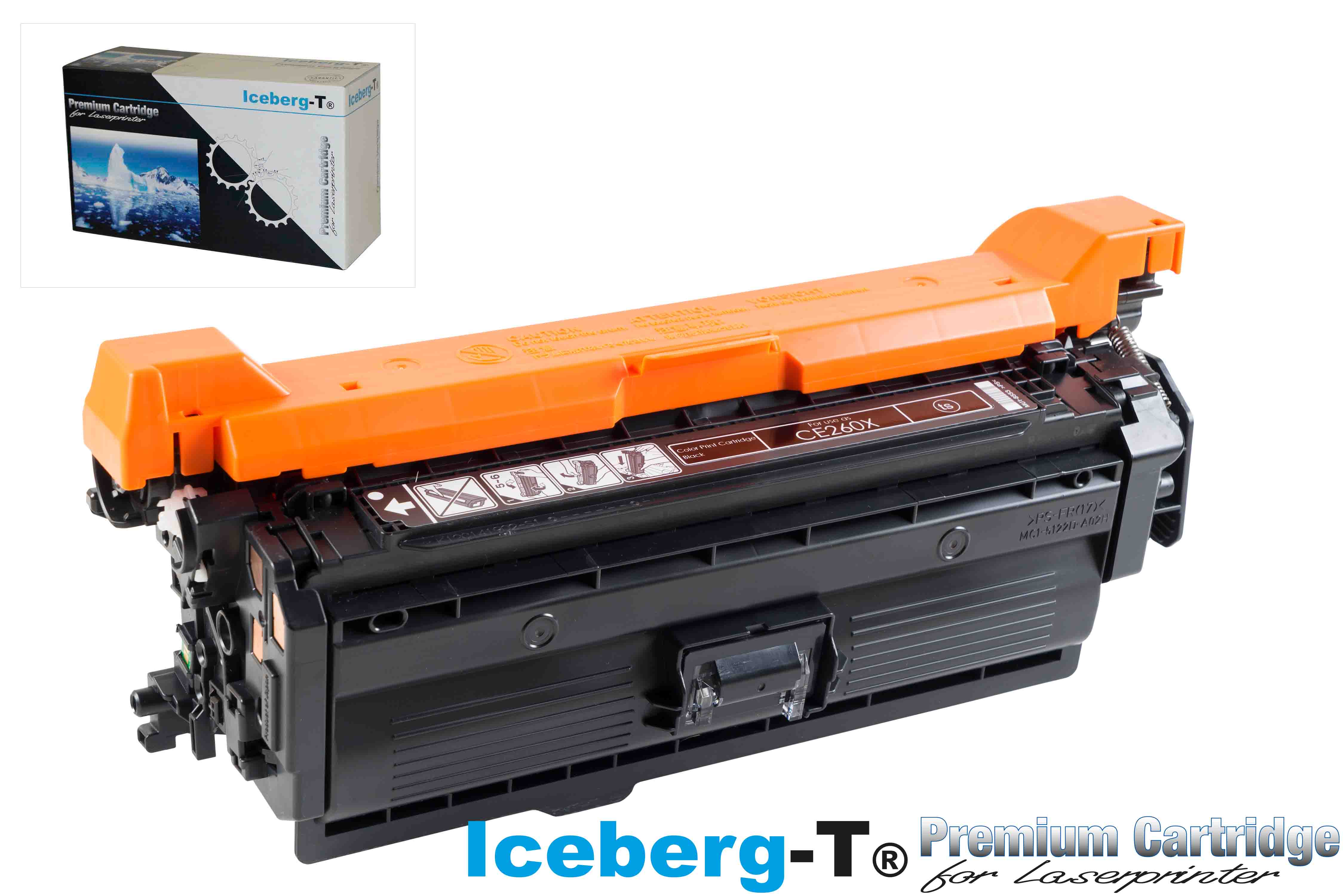 Iceberg-T Toner CE260X / 649X 17'000 Seiten, black
