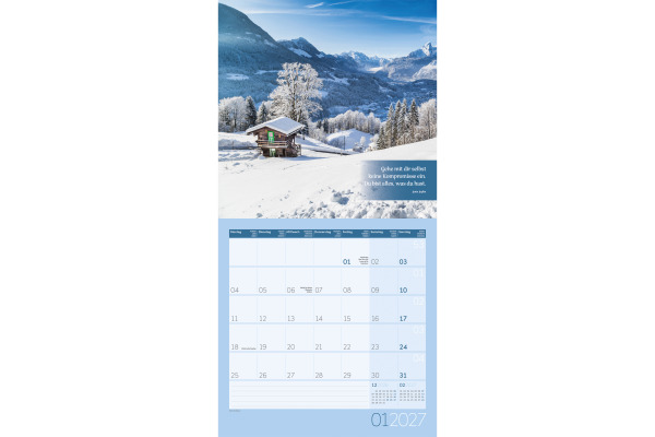 ACKERMANN Bildkalender 2027 4702 Momente für Dich ML 30x30cm