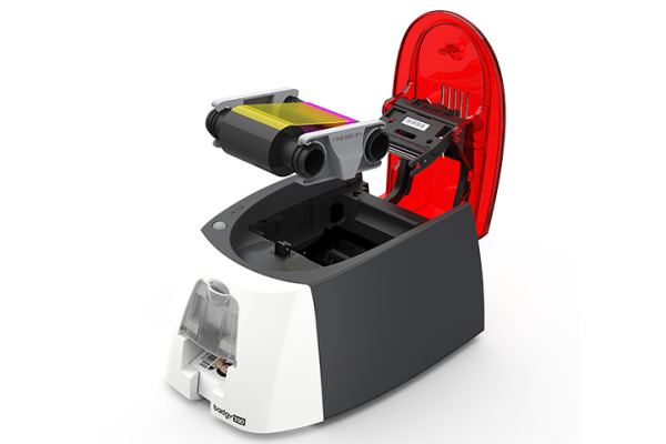 EVOLIS Drucker Plastikkarten B22U0000R Badgy 200 Farbband, 100 Karten