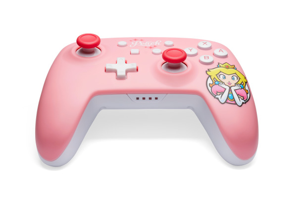 POWERA Wireless Controller NSGP0289- NSW, Princess Peach Pink