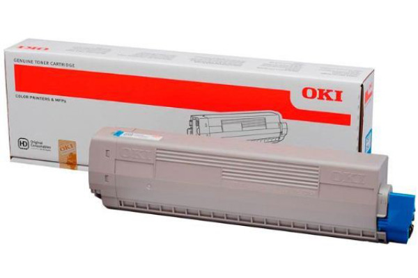 OKI Toner cyan 44844507 C831/C841 10'000 Seiten