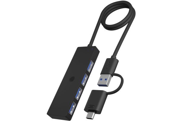 ICY BOX 4 Port USB-C/A to USB-A IBHUB1424 3.2Gen 1 Hub