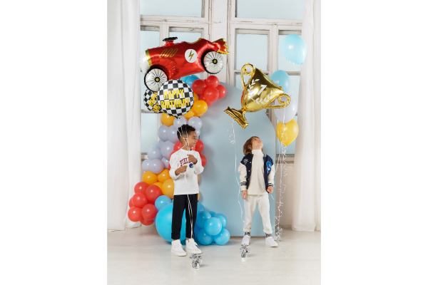 PARTYDECO Folienballon 63cm FB90 Auto