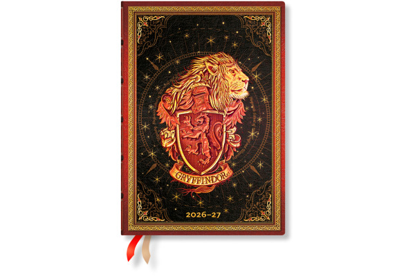 PAPERBLAN Agenda Harry Potter Midi 26/27 DD1727-2 1W/2S 18M DE HOR HC 13x18cm