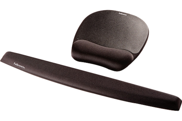 FELLOWES Handgelenkauflage MemoryFoam 9178201 schwarz, für Tastatur
