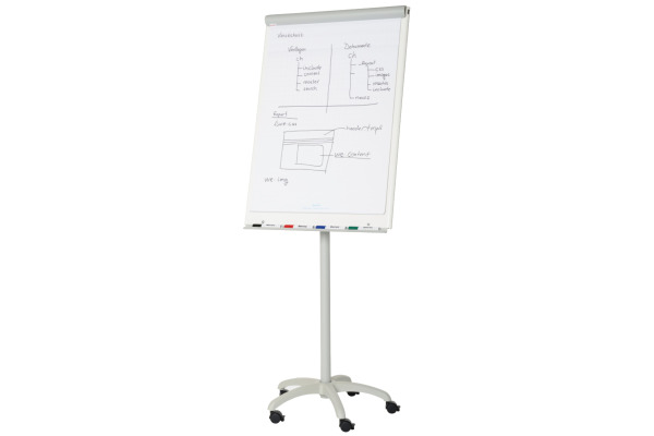 BEREC Flipchart 448.205 74x100cm auf Rollen