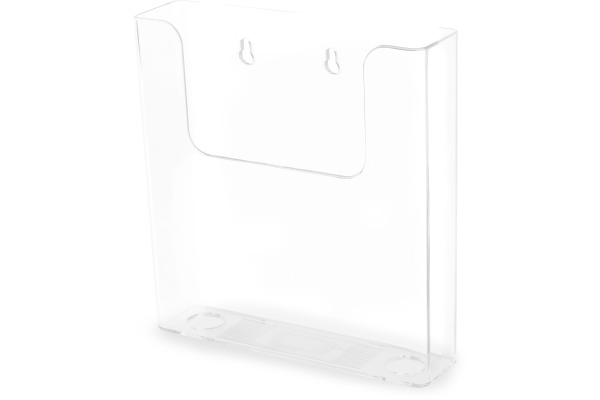 DEFLECTO Prospekthalter A4 76401 flache Rückseite