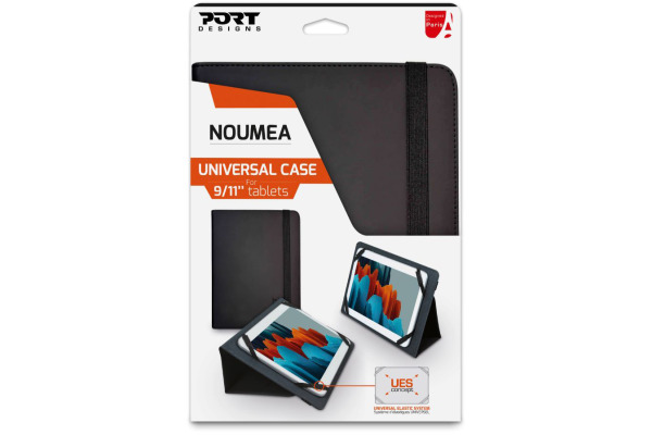 PORT NOUMEA UNIV. TABLET CASE 201311 9/11, Black